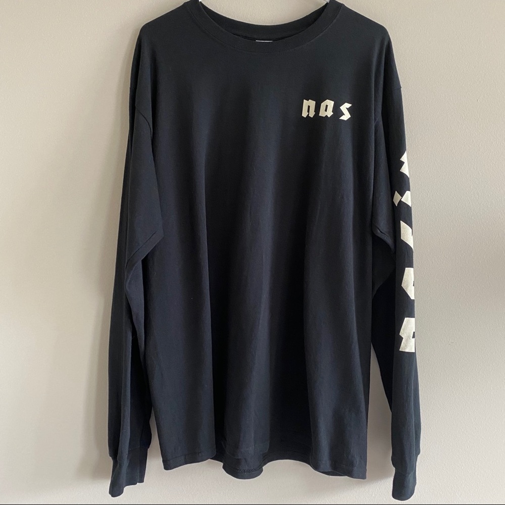 Nas Nasir official album merch long sleeve Tee